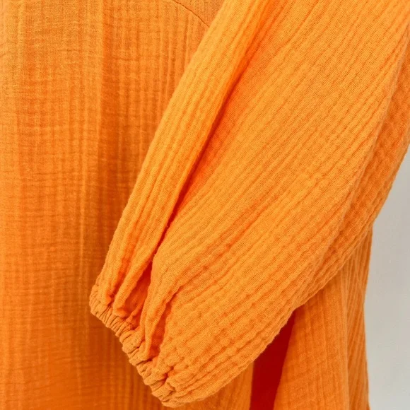 MAGASCHONI - Organic Cotton Gauze Cocktail Dress. - Picture 5 of 11